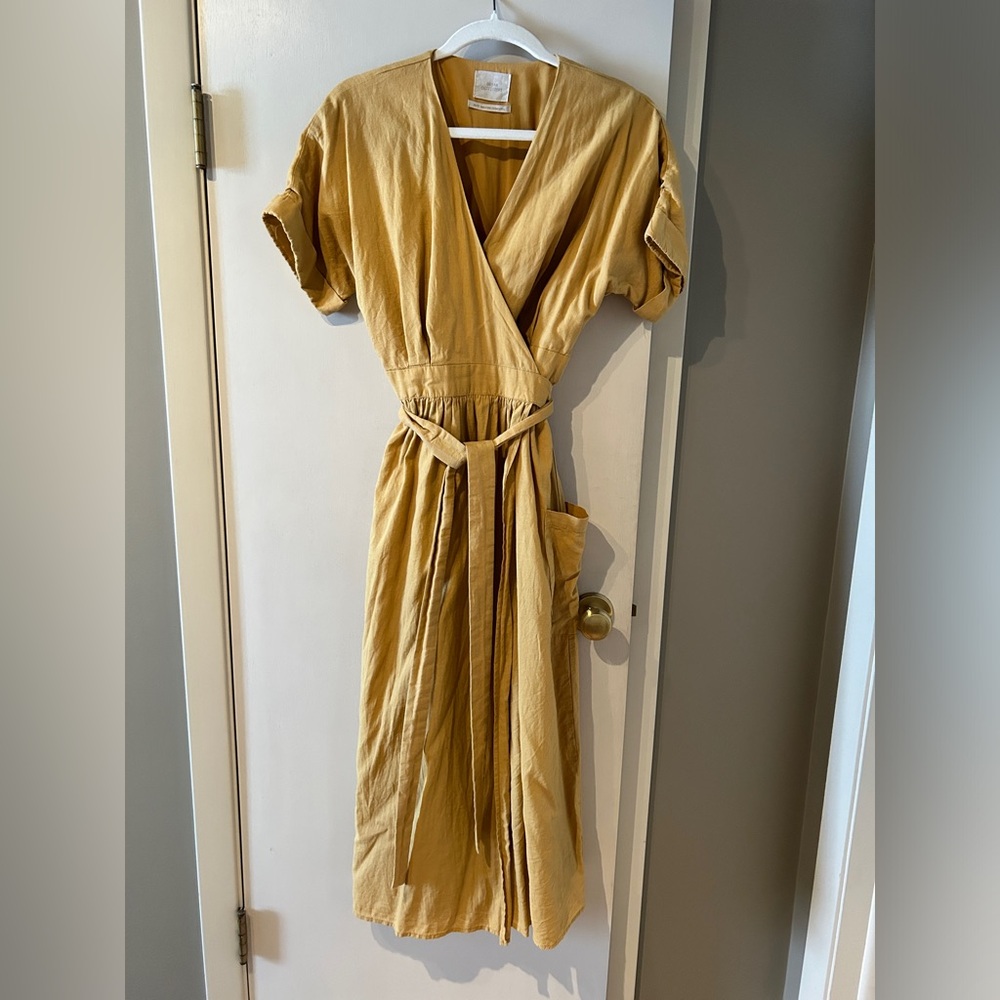 Urban Outfitters Pale wrap dress